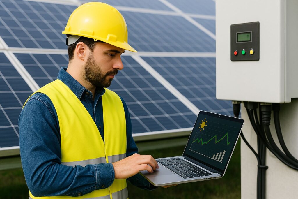 Mantenimiento, paneles solares